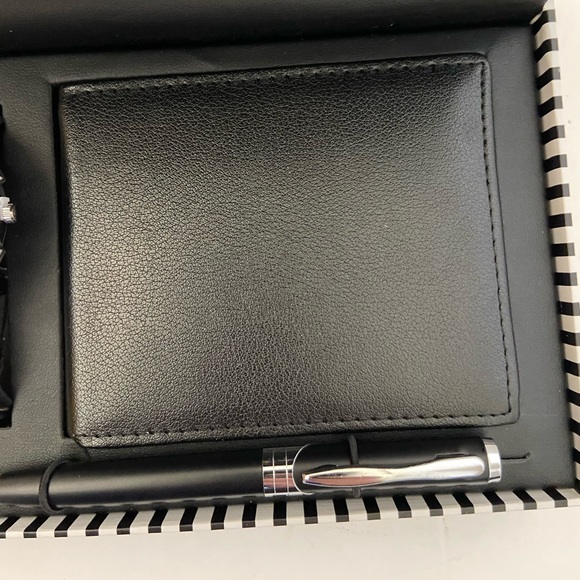 COTE D'AZUR 3 piece set with Watch, Pen & Wallet - Picture 3 of 5